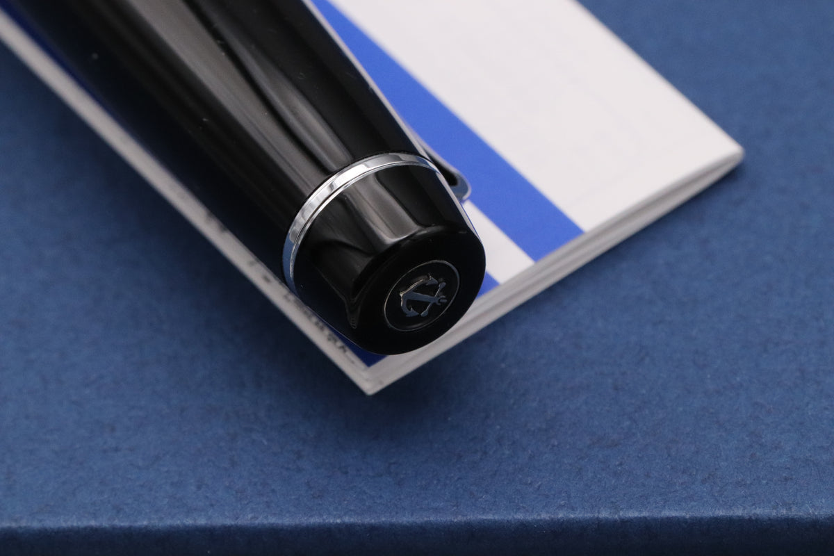 Sailor King of Pen Pro Gear Black Fountain Pen - DIPPED - Old Nib Imprint