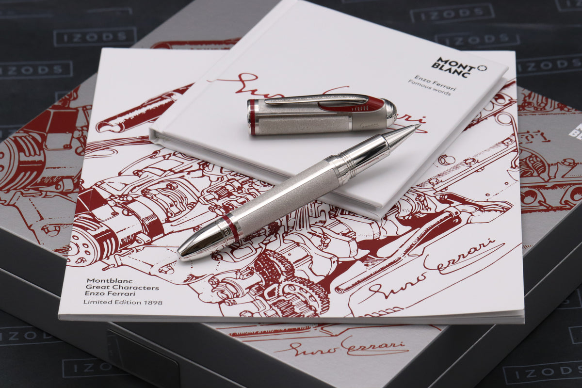 Montblanc Great Characters Enzo Ferrari LE1898 Rollerball Pen - UNUSED