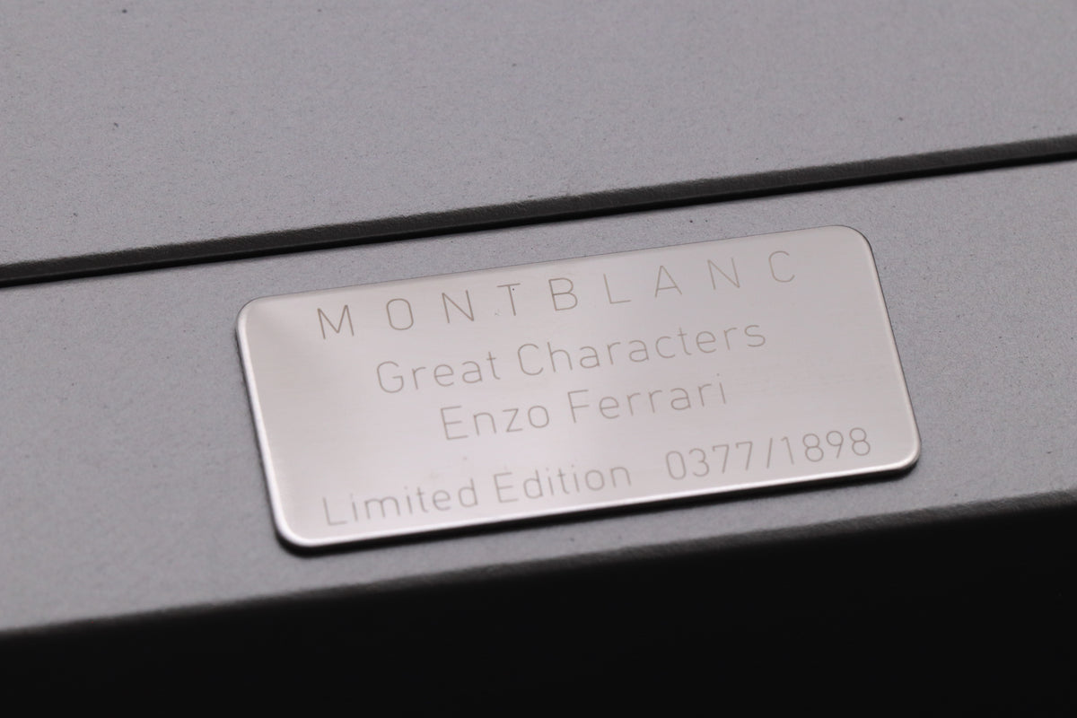 Montblanc Great Characters Enzo Ferrari LE1898 Rollerball Pen - UNUSED