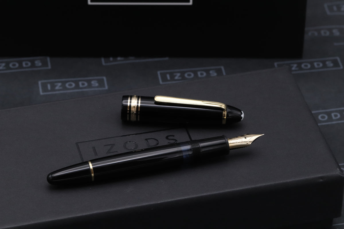 Montblanc Meisterstuck 146 LeGrand Gold Coated Fountain Pen - EF Monotone Nib