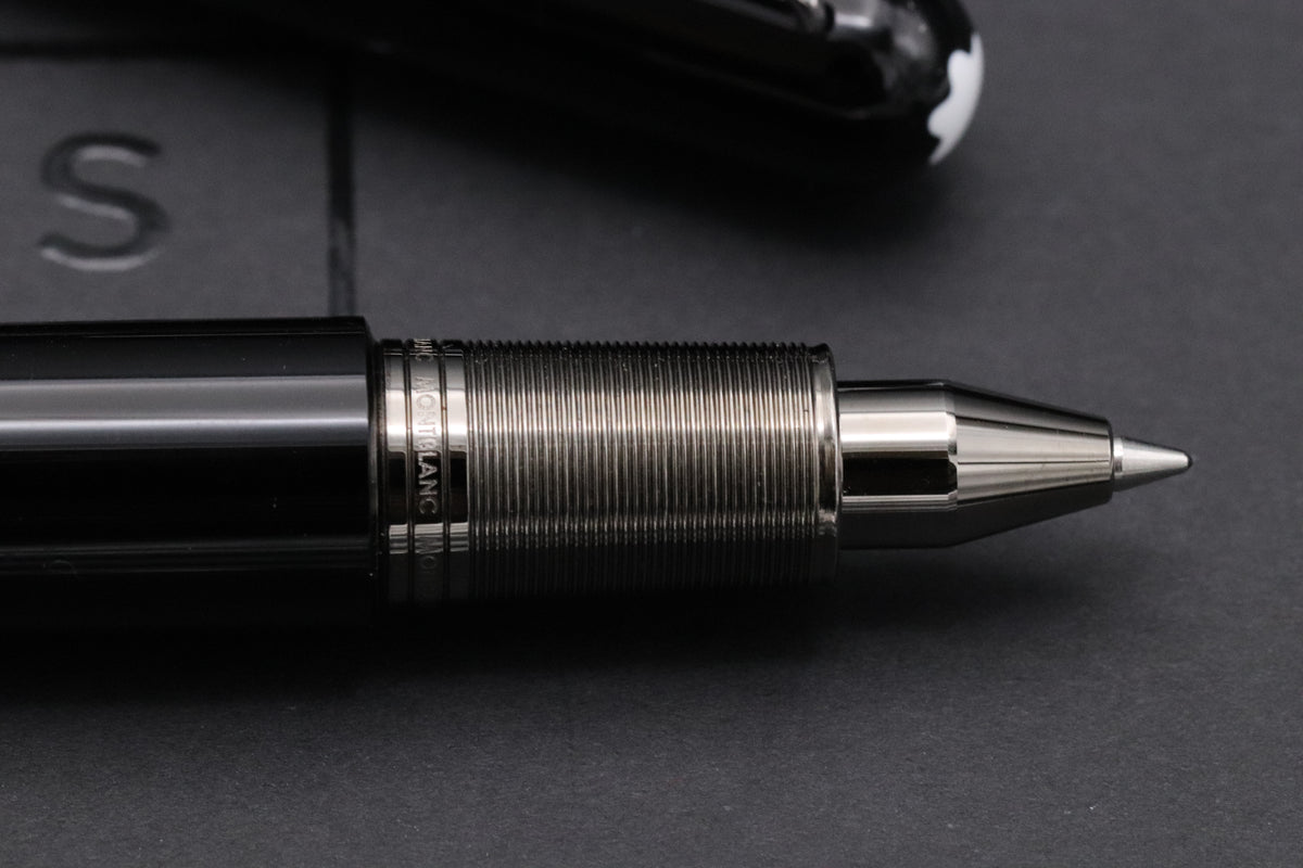 Montblanc M Marc Newson Black Rollerball Pen – Serviced by MB August 2026