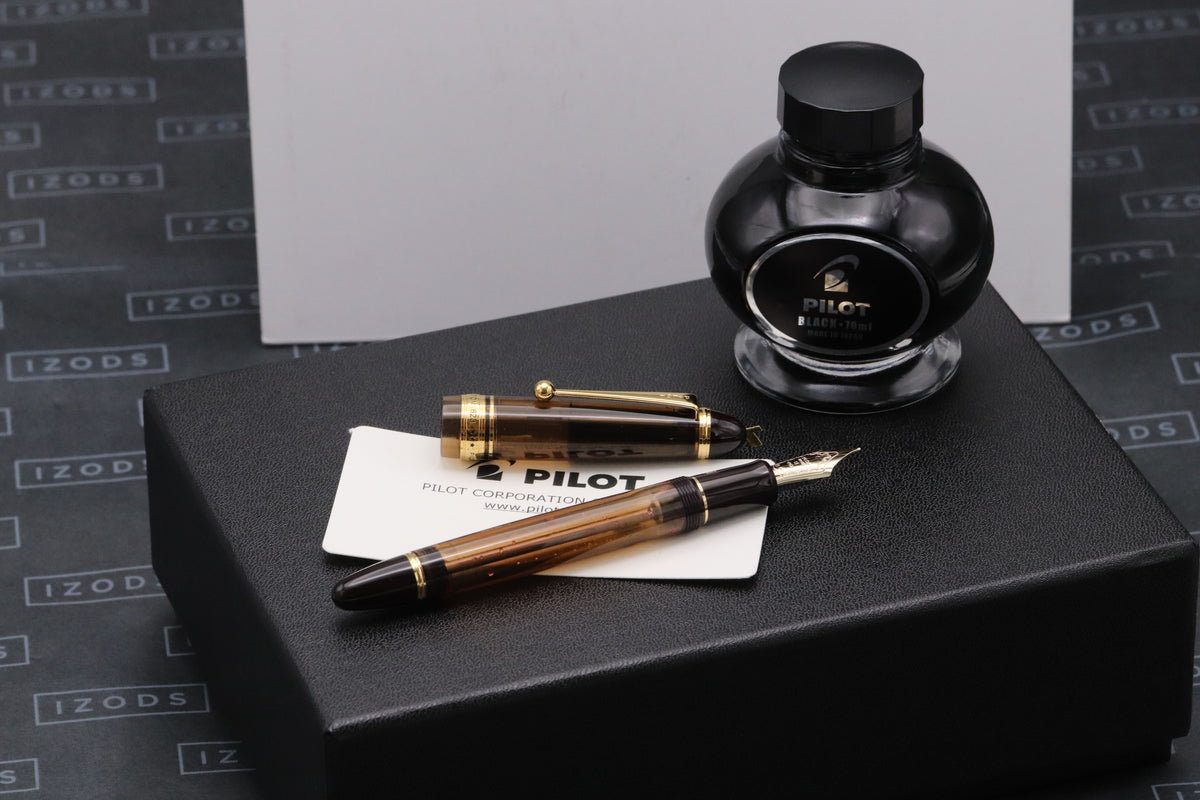 Pilot Custom 823 Amber Fountain Pen