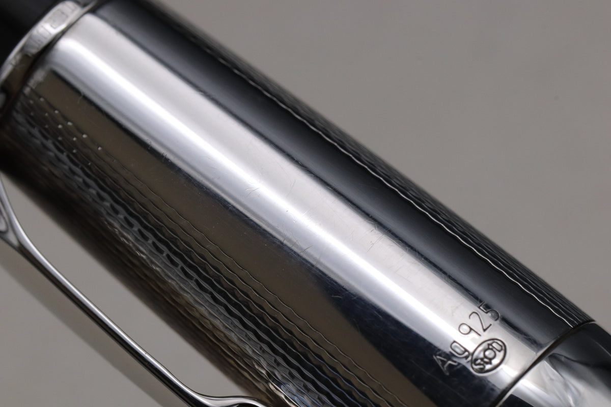 Montblanc Boheme Sterling Silver Bleu Fountain Pen - Serviced by Montblanc September 2026
