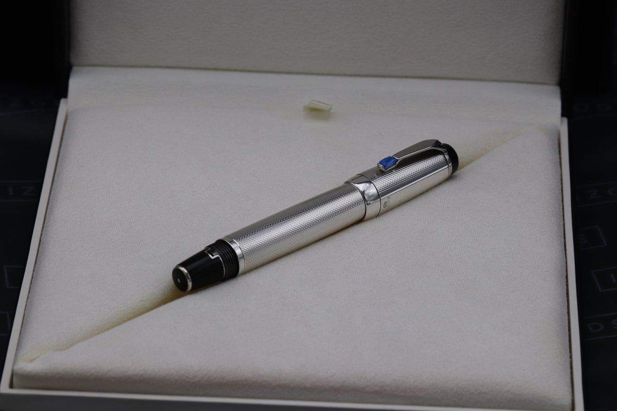 Montblanc Boheme Sterling Silver Bleu Fountain Pen - Serviced by Montblanc September 2026