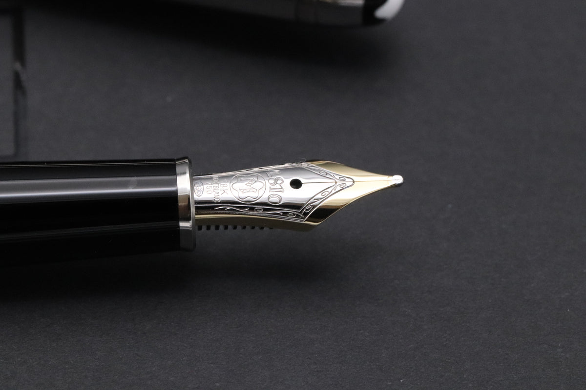 Montblanc Meisterstuck 144 Classique Steel Fountain Pen - Serviced by Montblanc September 2026