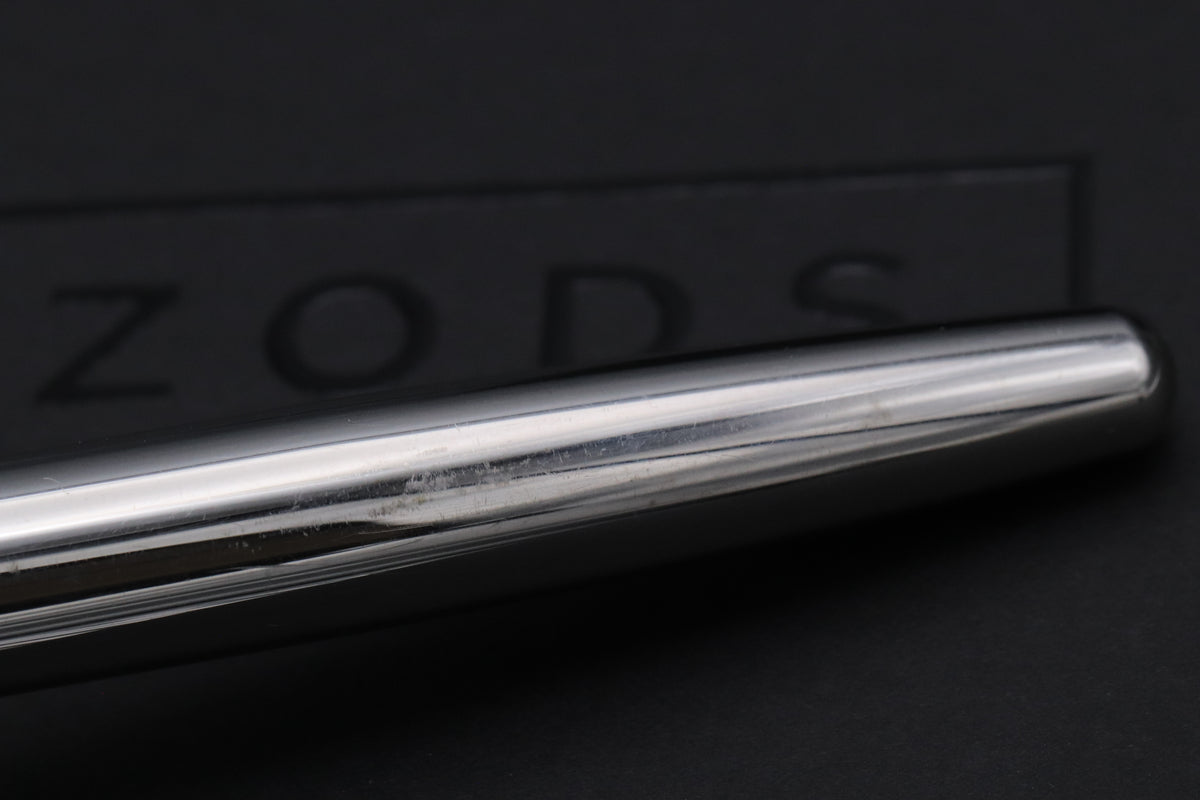 Montblanc Meisterstuck 144 Classique Steel Fountain Pen - Serviced by Montblanc September 2026
