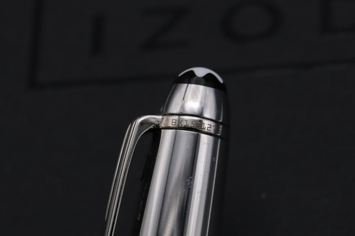 Montblanc Meisterstuck 144 Classique Steel Fountain Pen - Serviced by Montblanc September 2026