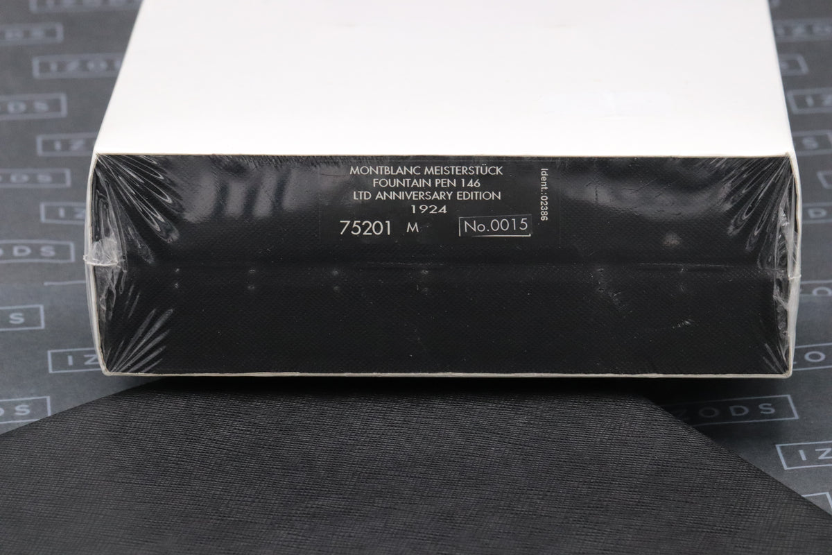 Montblanc Meisterstück 146 LeGrand 75th Anniversary LE1924 Fountain Pen - FACTORY SEALED