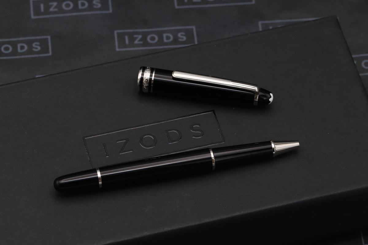 Montblanc Meisterstuck 163 Classique Platinum Coated Rollerball / Fineliner Pen