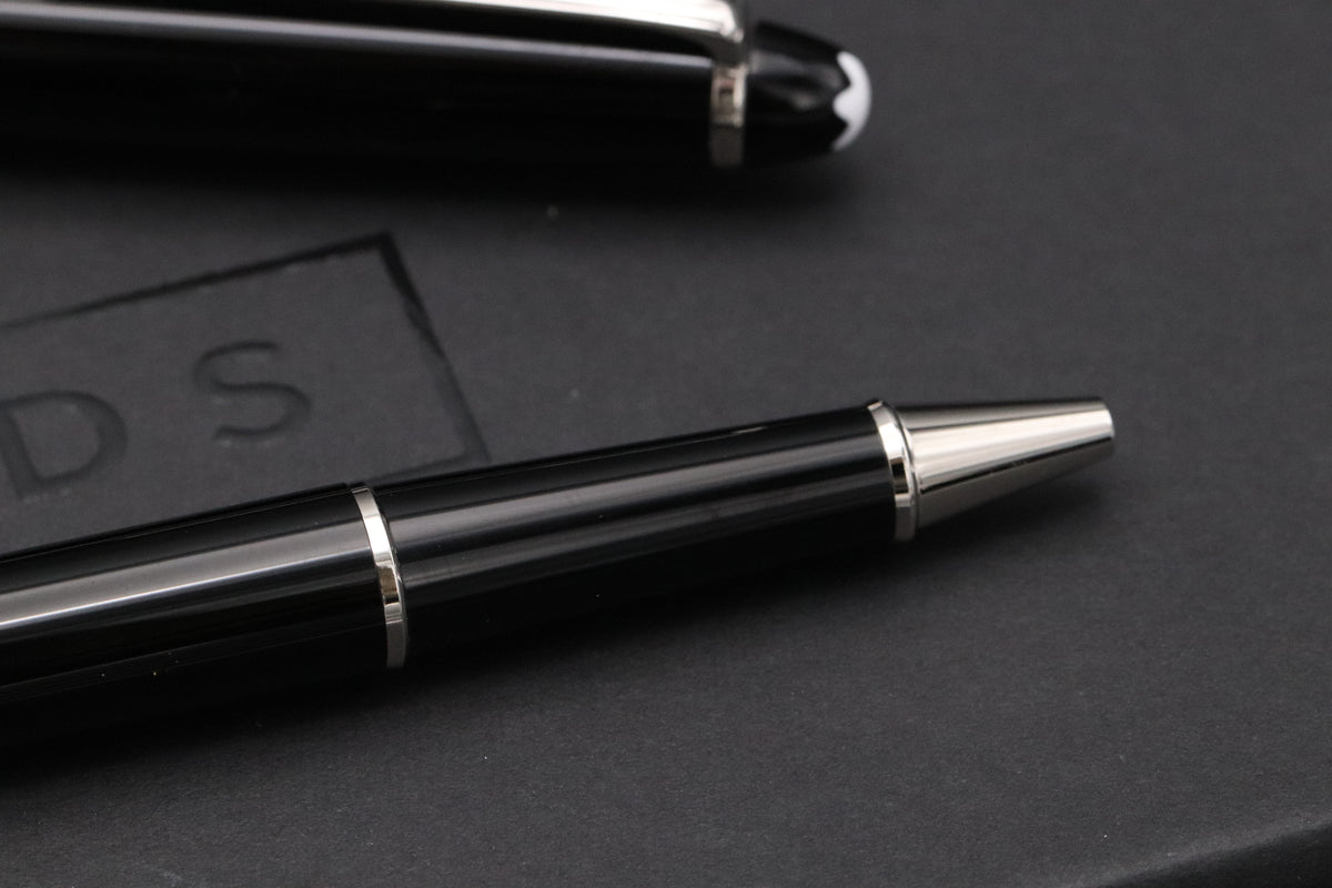 Montblanc Meisterstuck 163 Classique Platinum Coated Rollerball / Fineliner Pen