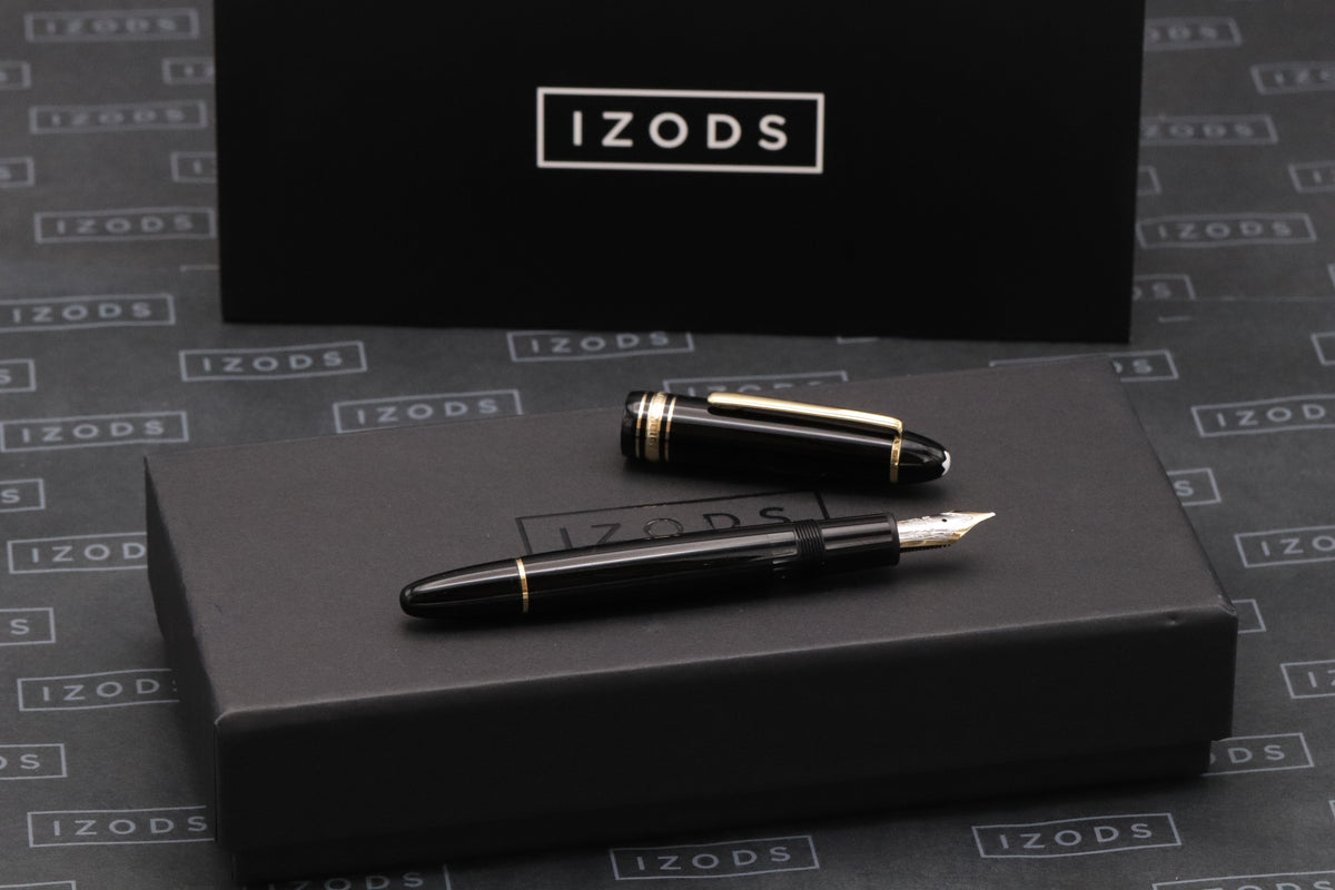 Montblanc Meisterstuck 146 LeGrand Gold Coated Fountain Pen - Serviced by Montblanc July 2026 - Broad Nib