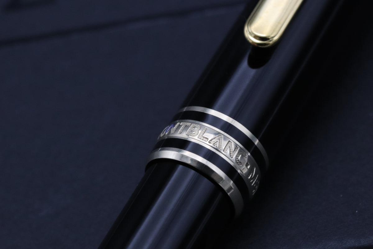 Montblanc Meisterstuck 163 Classique Gold-Coated Rollerball / Fineliner Pen