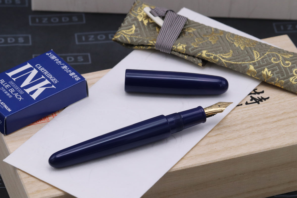 Nakaya Portable Cigar Kikyo Fountain Pen - SF Nib