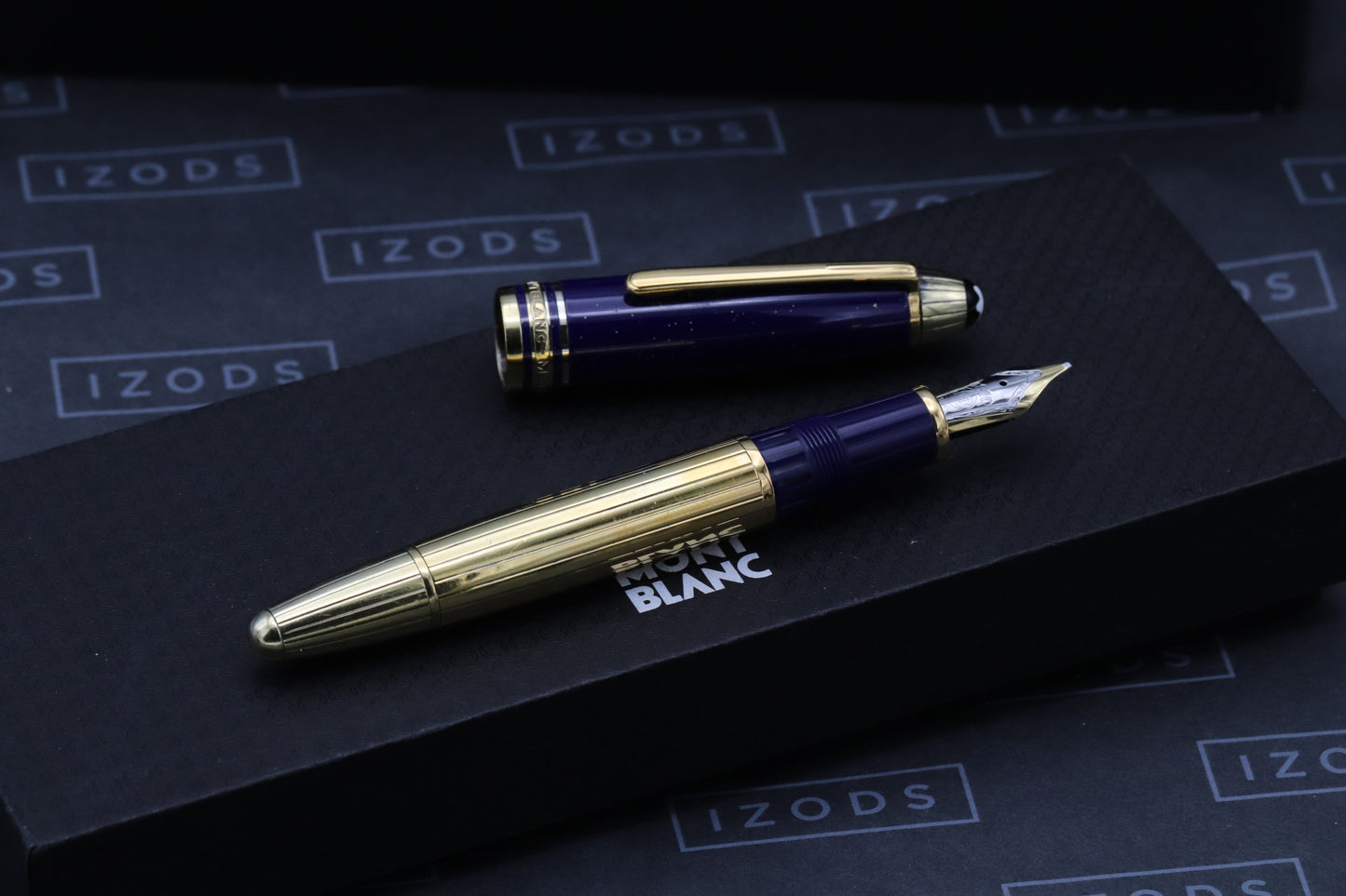 Montblanc Meisterstuck 146 LeGrand Ramses II Vermeil Fountain Pen - Broad Nib