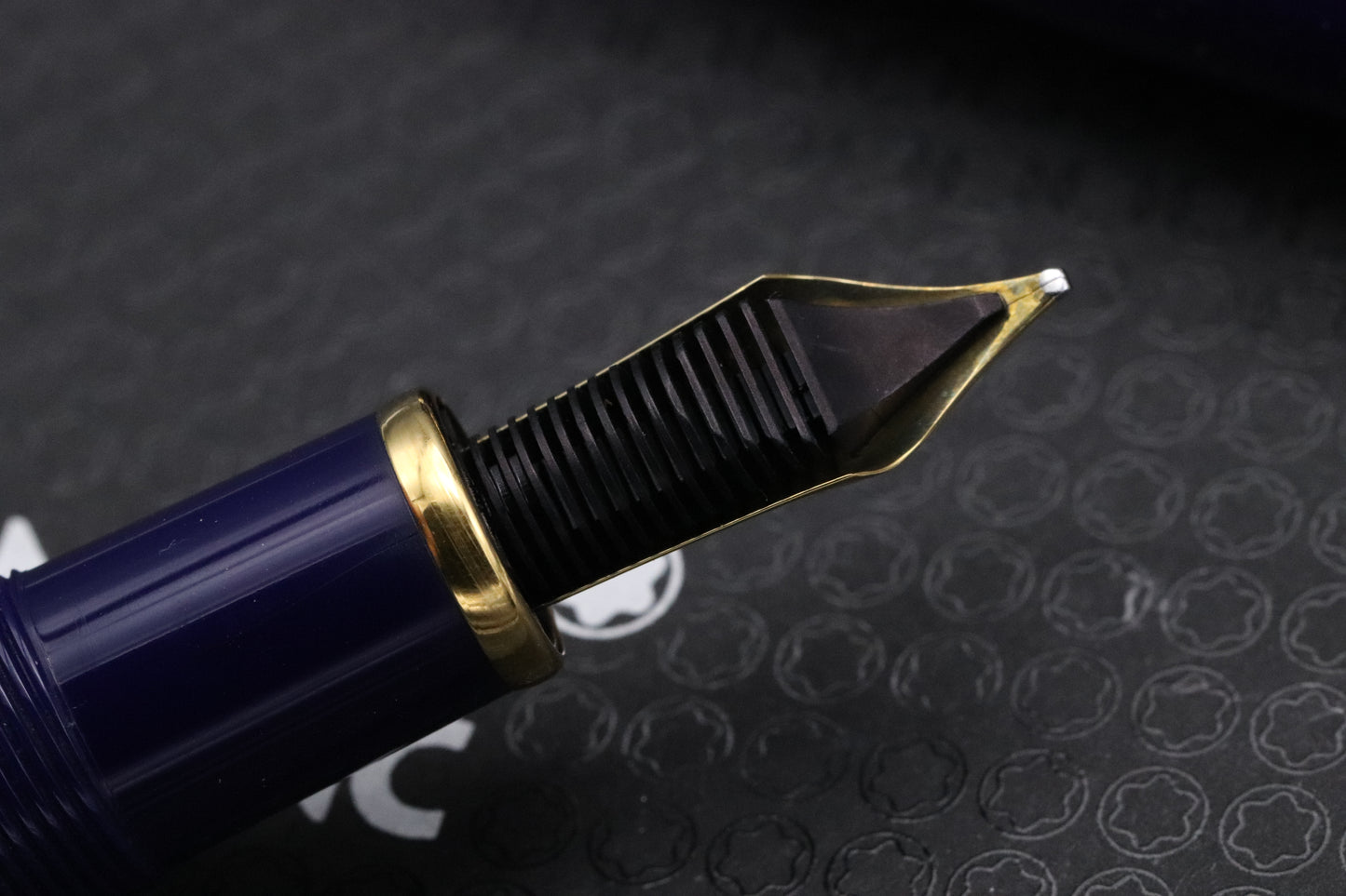 Montblanc Meisterstuck 146 LeGrand Ramses II Vermeil Fountain Pen - Broad Nib
