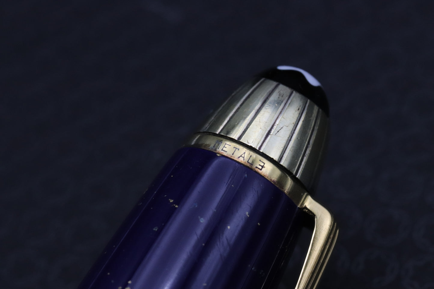 Montblanc Meisterstuck 146 LeGrand Ramses II Vermeil Fountain Pen - Broad Nib