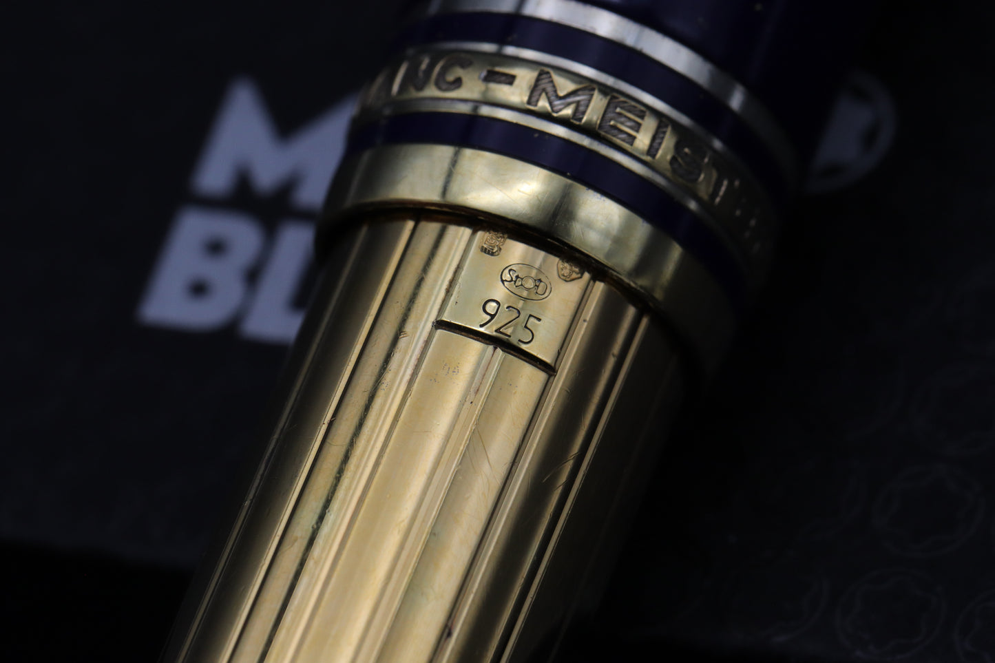 Montblanc Meisterstuck 146 LeGrand Ramses II Vermeil Fountain Pen - Broad Nib