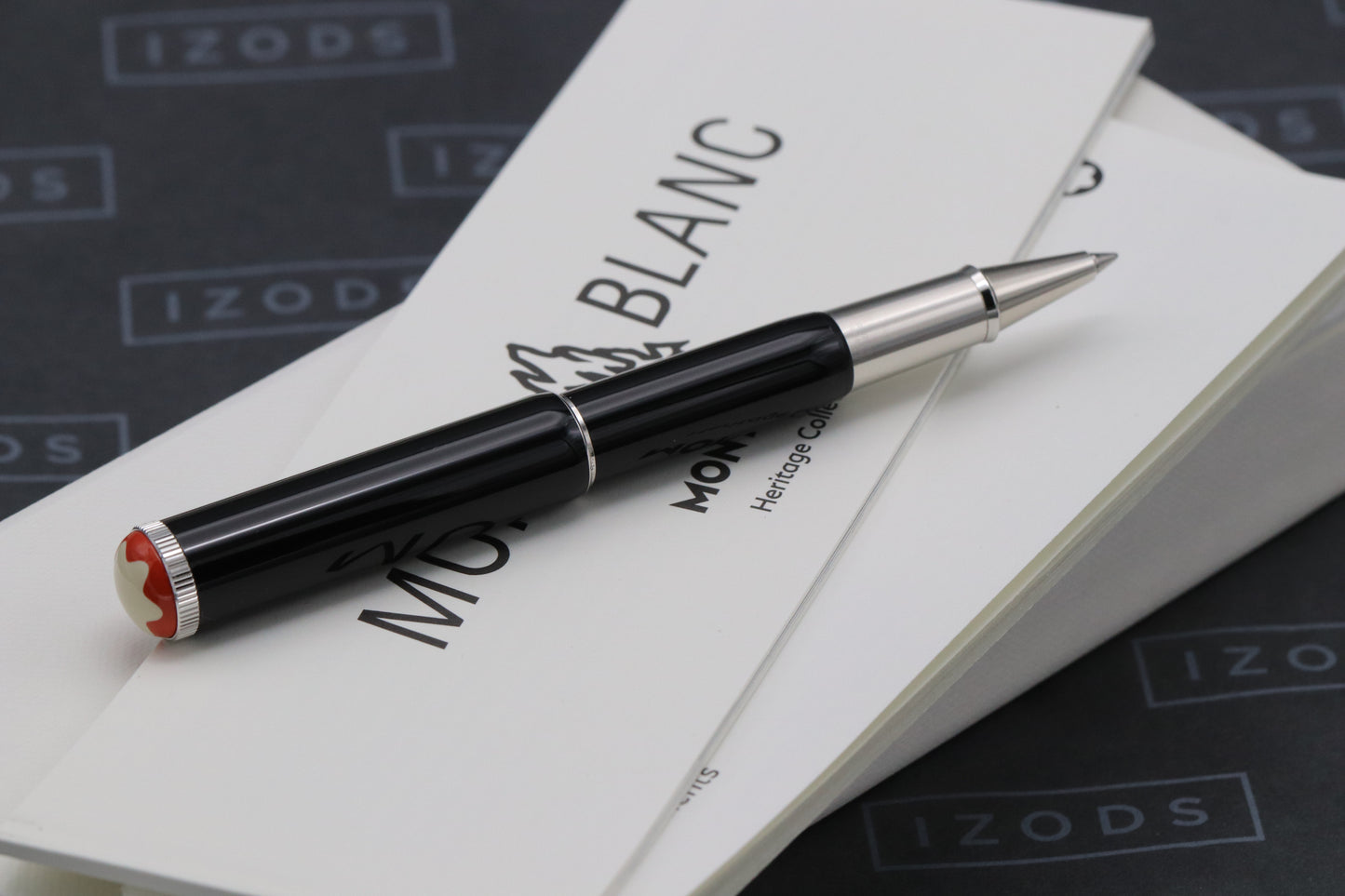 Montblanc Heritage Rouge et Noir Baby Black Rollerball Pen