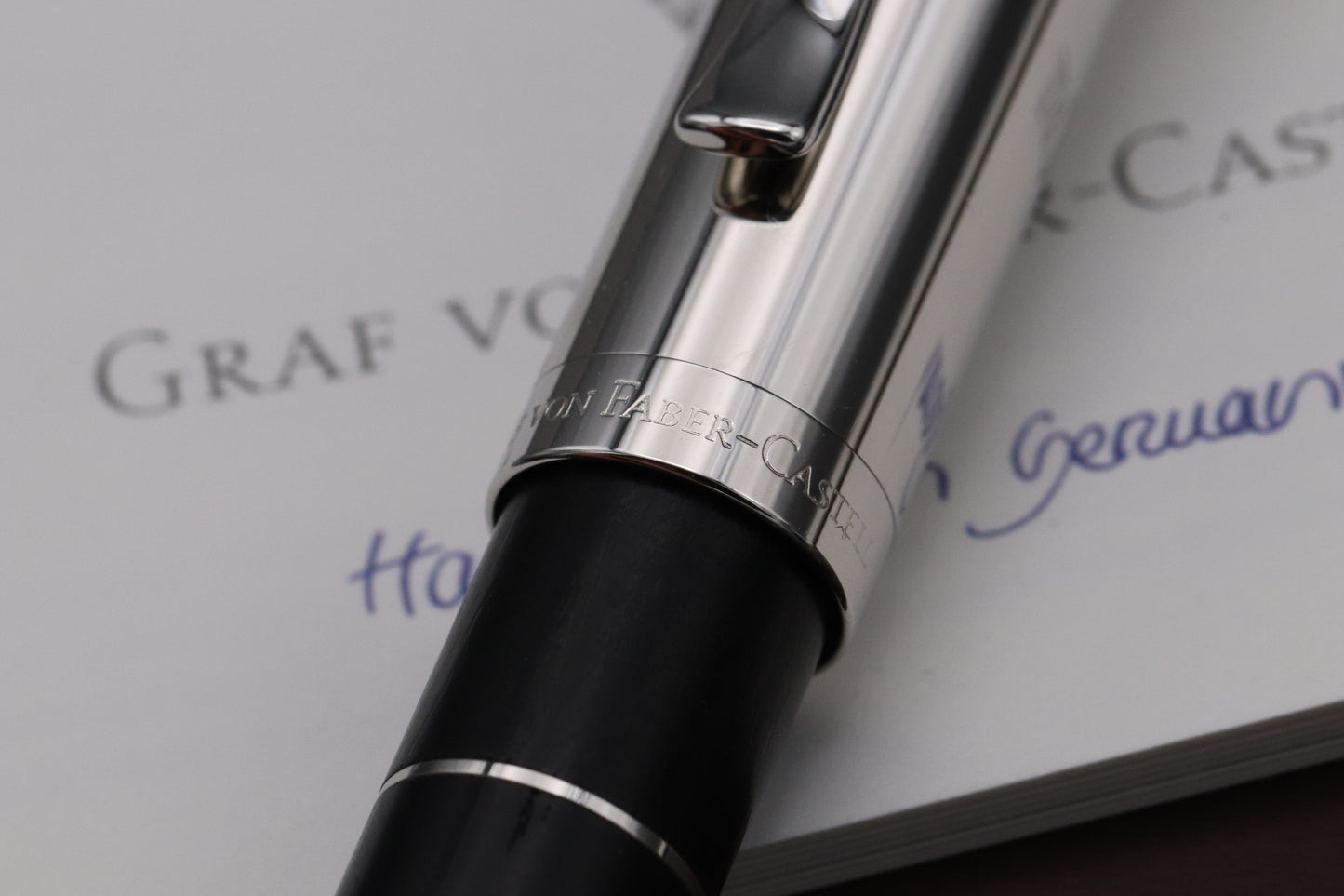 Graf von Faber-Castell Classic Anello Grenadilla Fountain Pen