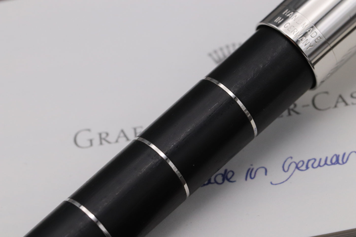 Graf von Faber-Castell Classic Anello Grenadilla Fountain Pen