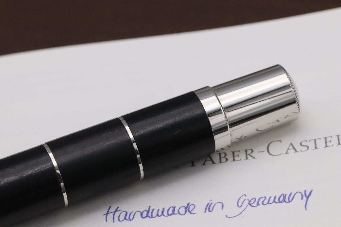 Graf von Faber-Castell Classic Anello Grenadilla Fountain Pen