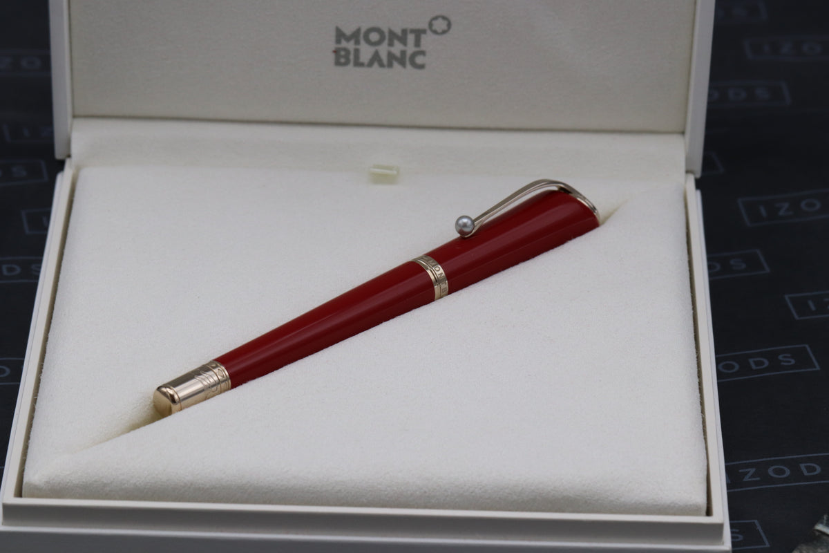 Montblanc Muses Marilyn Monroe Red Special Edition Rollerball Pen