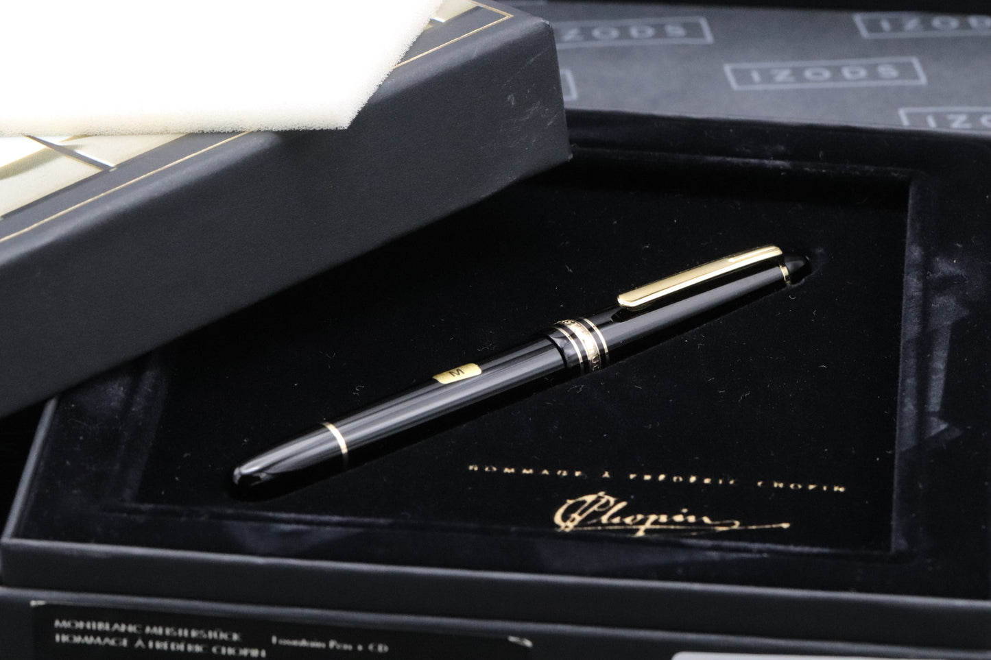 Montblanc Meisterstuck Chopin Classique Gold Coated Fountain Pen - UNUSED