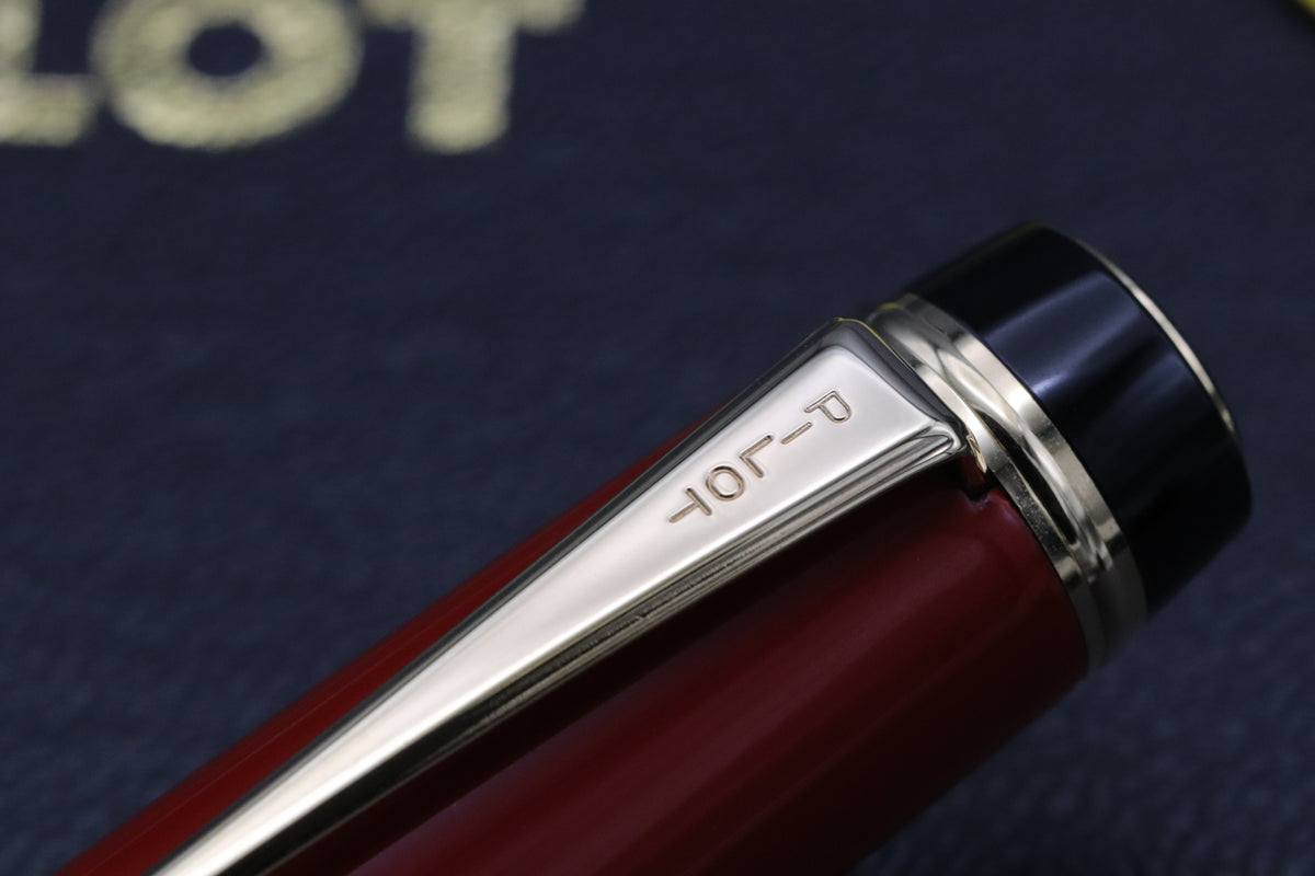Pilot Custom 845 Urushi Vermilion Fountain Pen - Dipped - Medium Nib