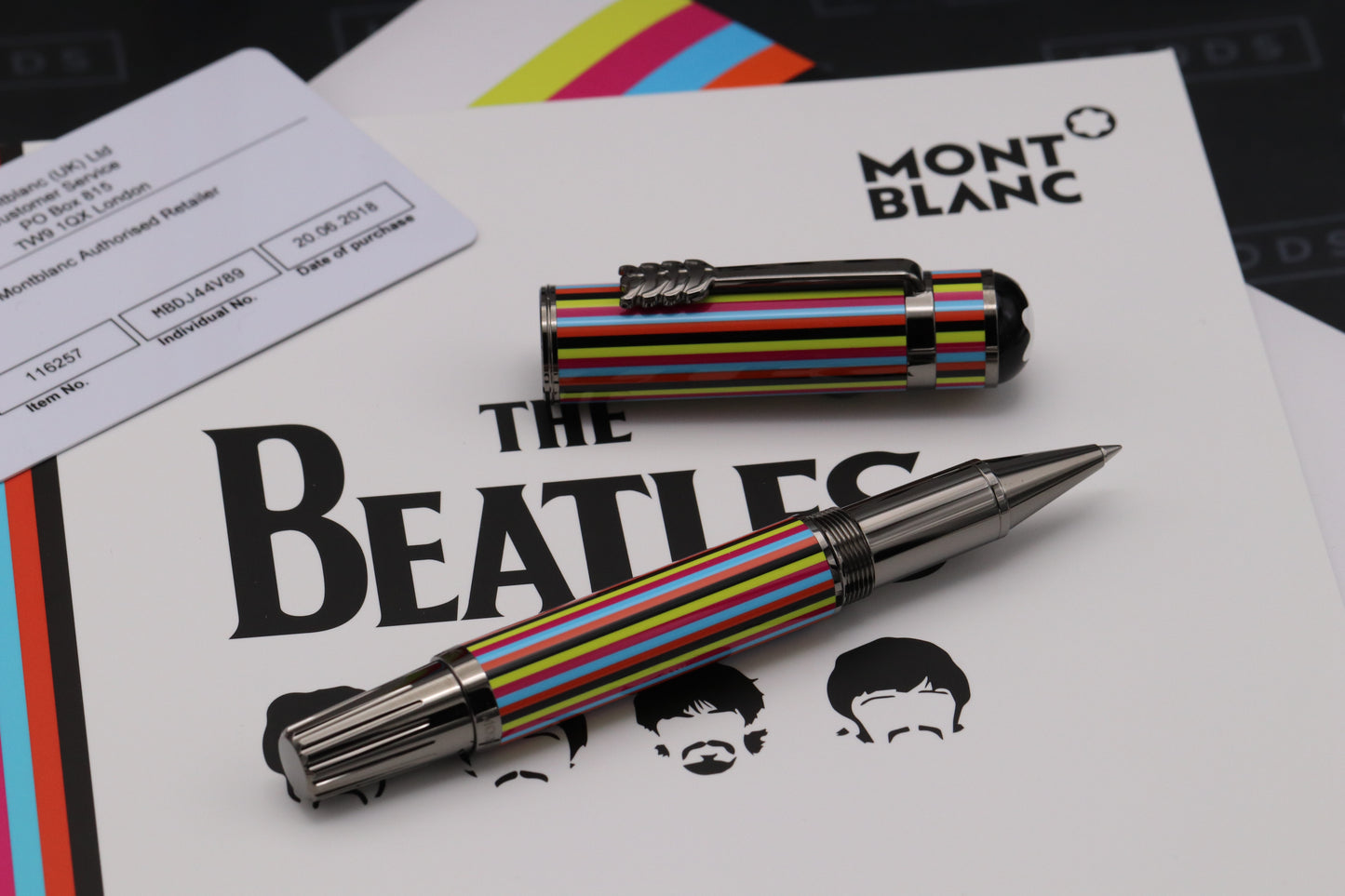 Montblanc Great Characters The Beatles Special Edition Rollerball Pen - UNUSED