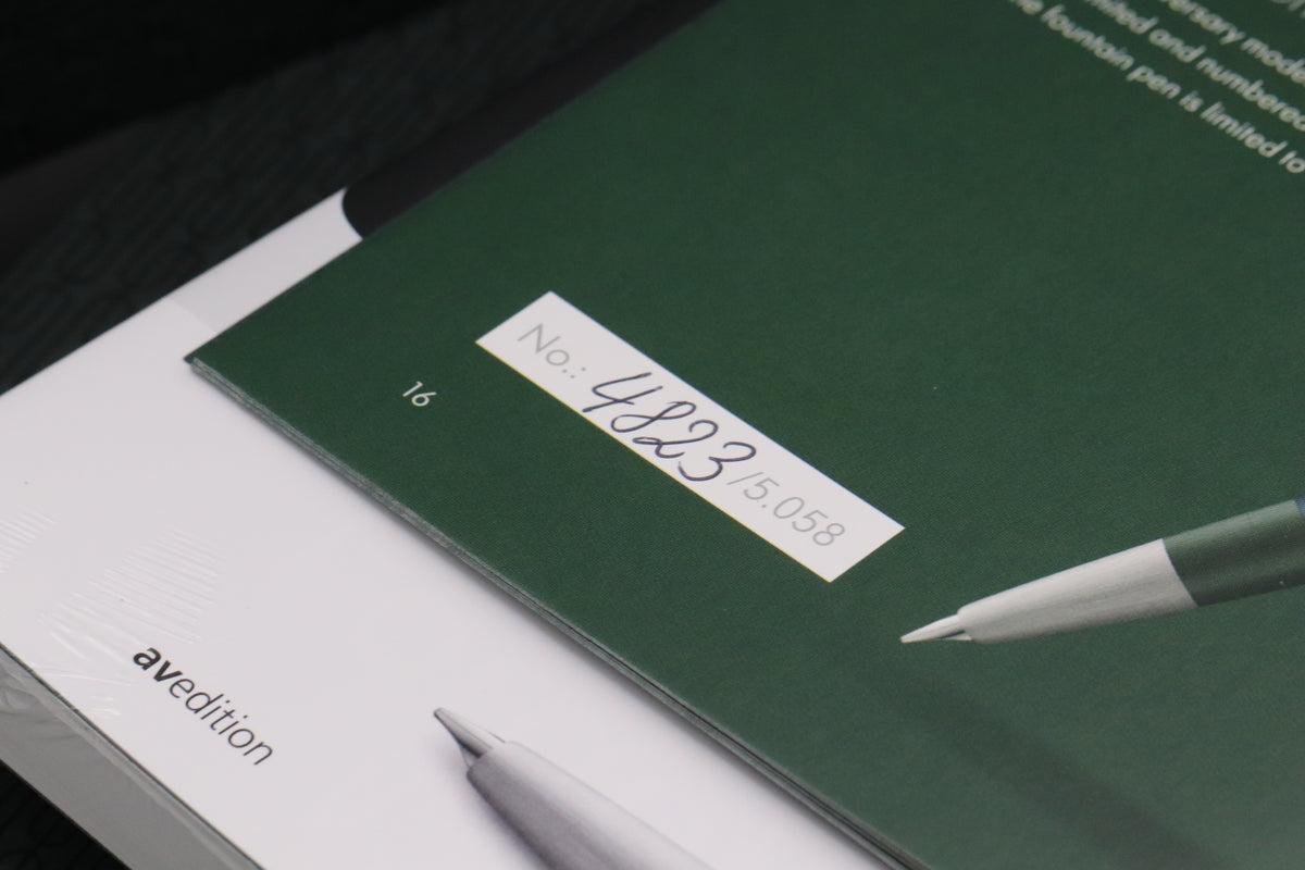 Lamy 2000 Pine Green Limited Edition Fountain Pen - INKED ONCE - OB Nib