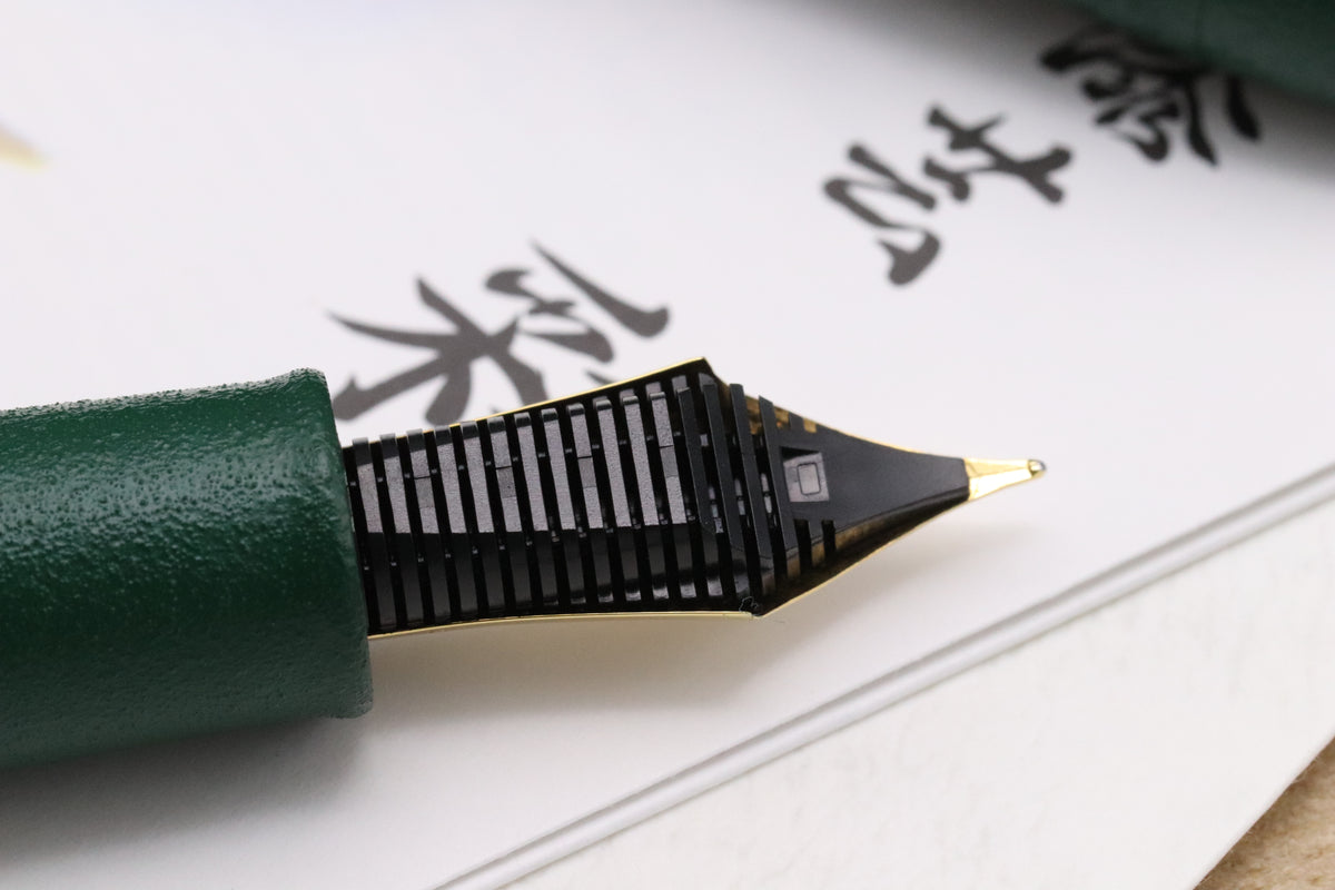 Sailor King of Pen Iro-Miyabi Chitose-Midori Fountain Pen - INKED ONCE