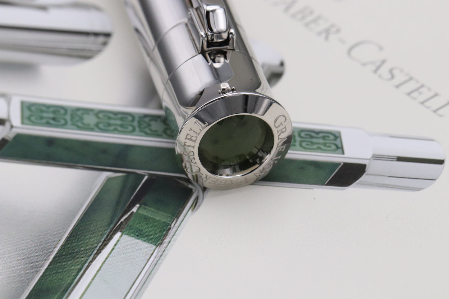 Graf von Faber-Castell Pen of the Year 2011 Jade Fountain Pen - UNUSED