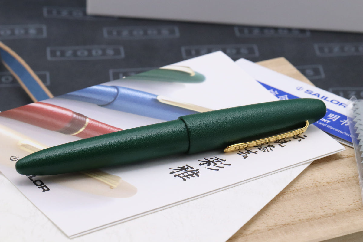 Sailor King of Pen Iro-Miyabi Chitose-Midori Fountain Pen - INKED ONCE