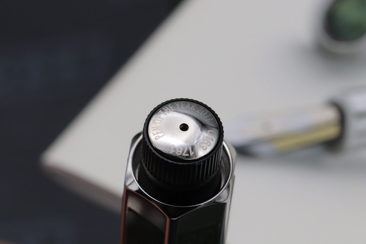 Graf von Faber-Castell Pen of the Year 2011 Jade Fountain Pen - UNUSED