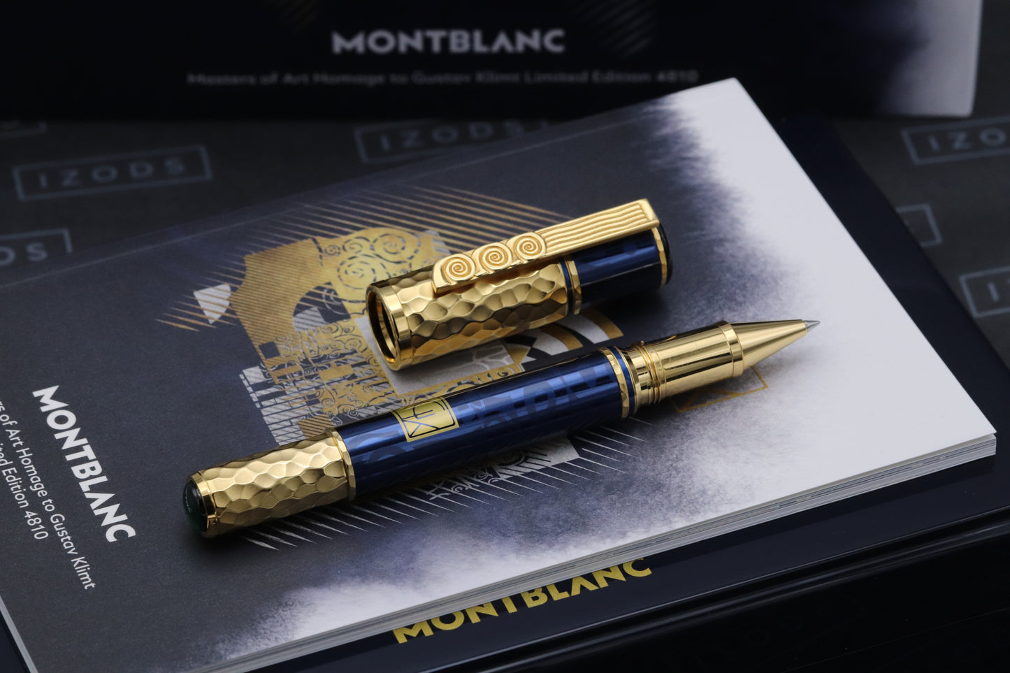 Montblanc Masters of Art 4810 Gustav Klimt Rollerball / Fineliner Pen