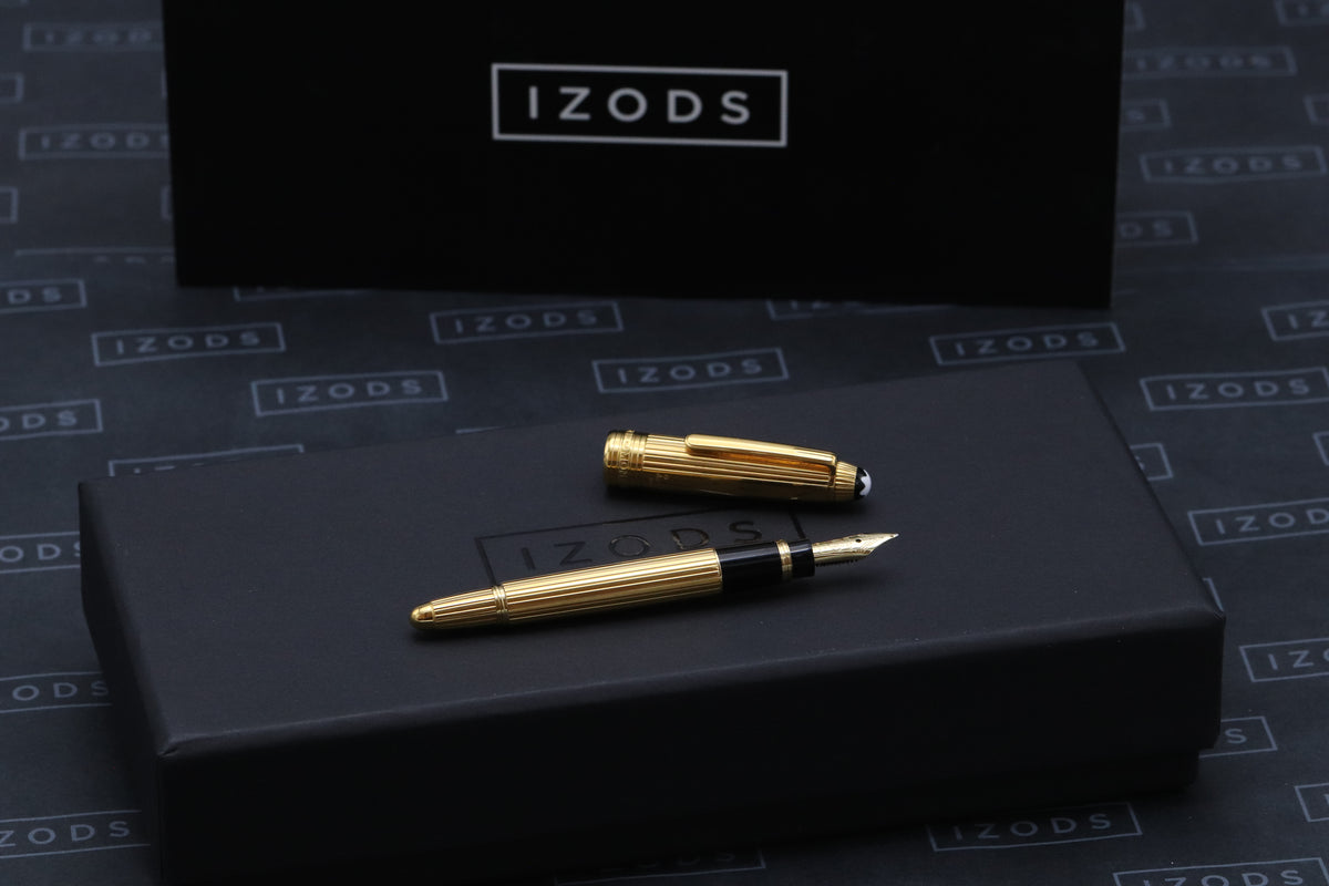 Montblanc Meisterstuck 114 Mozart Vermeil Solitaire Fountain Pen