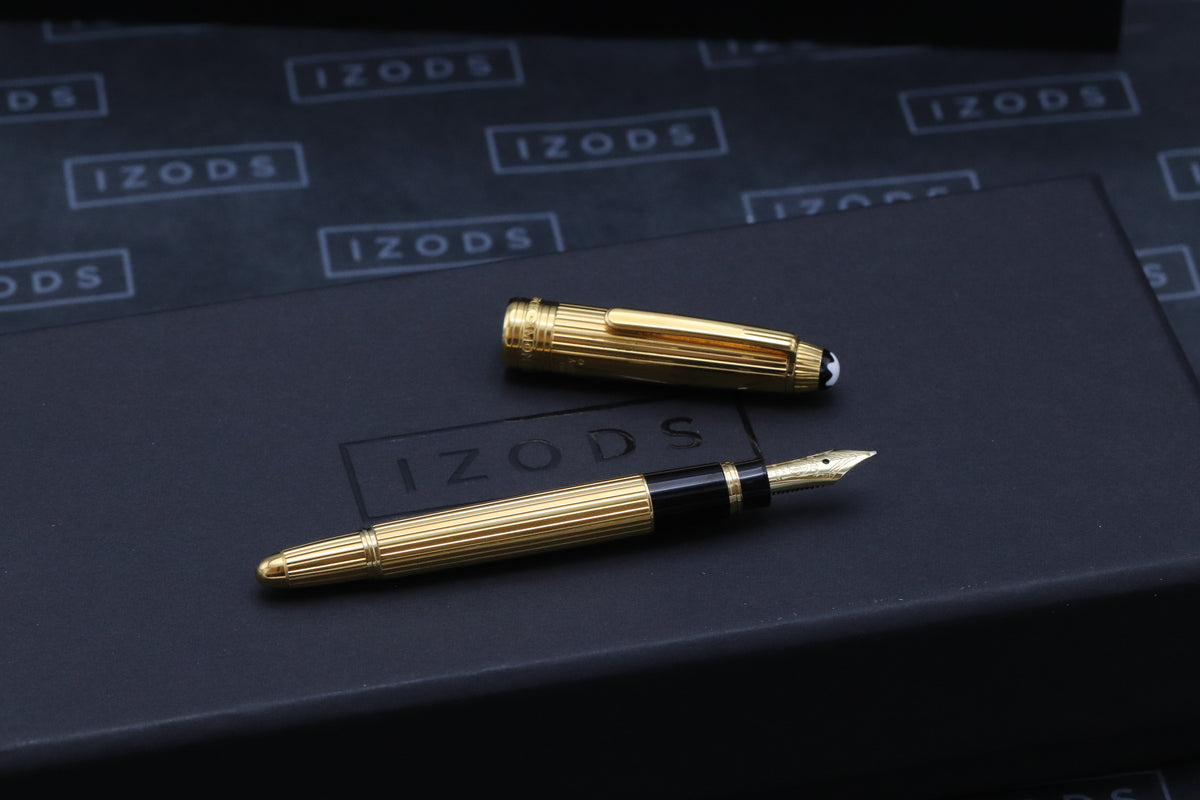Montblanc Meisterstuck 114 Mozart Vermeil Solitaire Fountain Pen