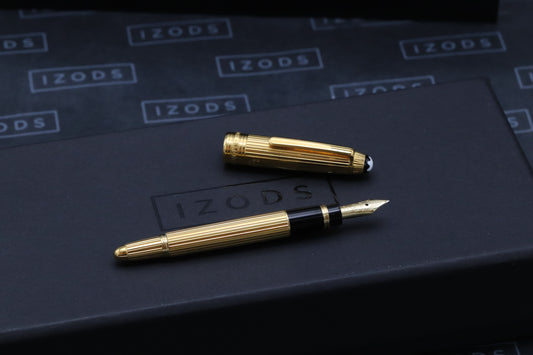 Montblanc Meisterstuck 114 Mozart Vermeil Solitaire Fountain Pen