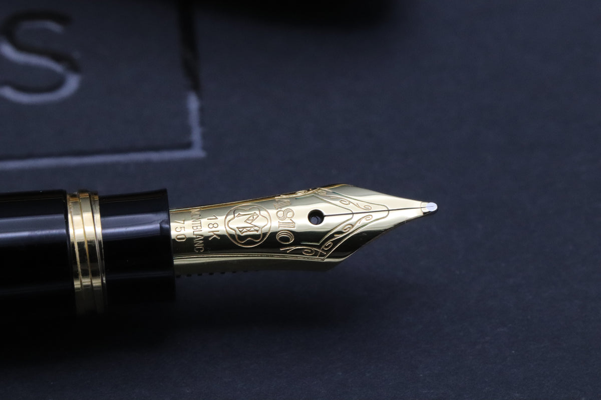 Montblanc Meisterstuck 114 Mozart Vermeil Solitaire Fountain Pen