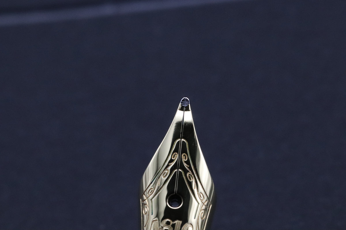 Montblanc Meisterstuck 114 Mozart Vermeil Solitaire Fountain Pen