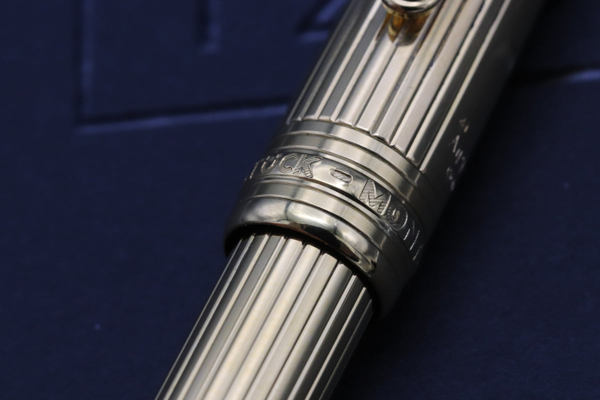 Montblanc Meisterstuck 114 Mozart Vermeil Solitaire Fountain Pen