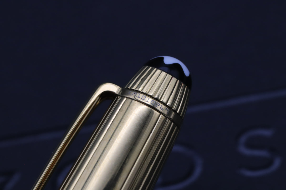 Montblanc Meisterstuck 114 Mozart Vermeil Solitaire Fountain Pen