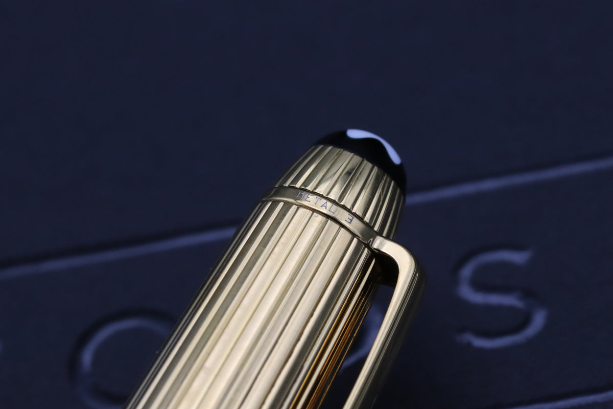 Montblanc Meisterstuck 114 Mozart Vermeil Solitaire Fountain Pen