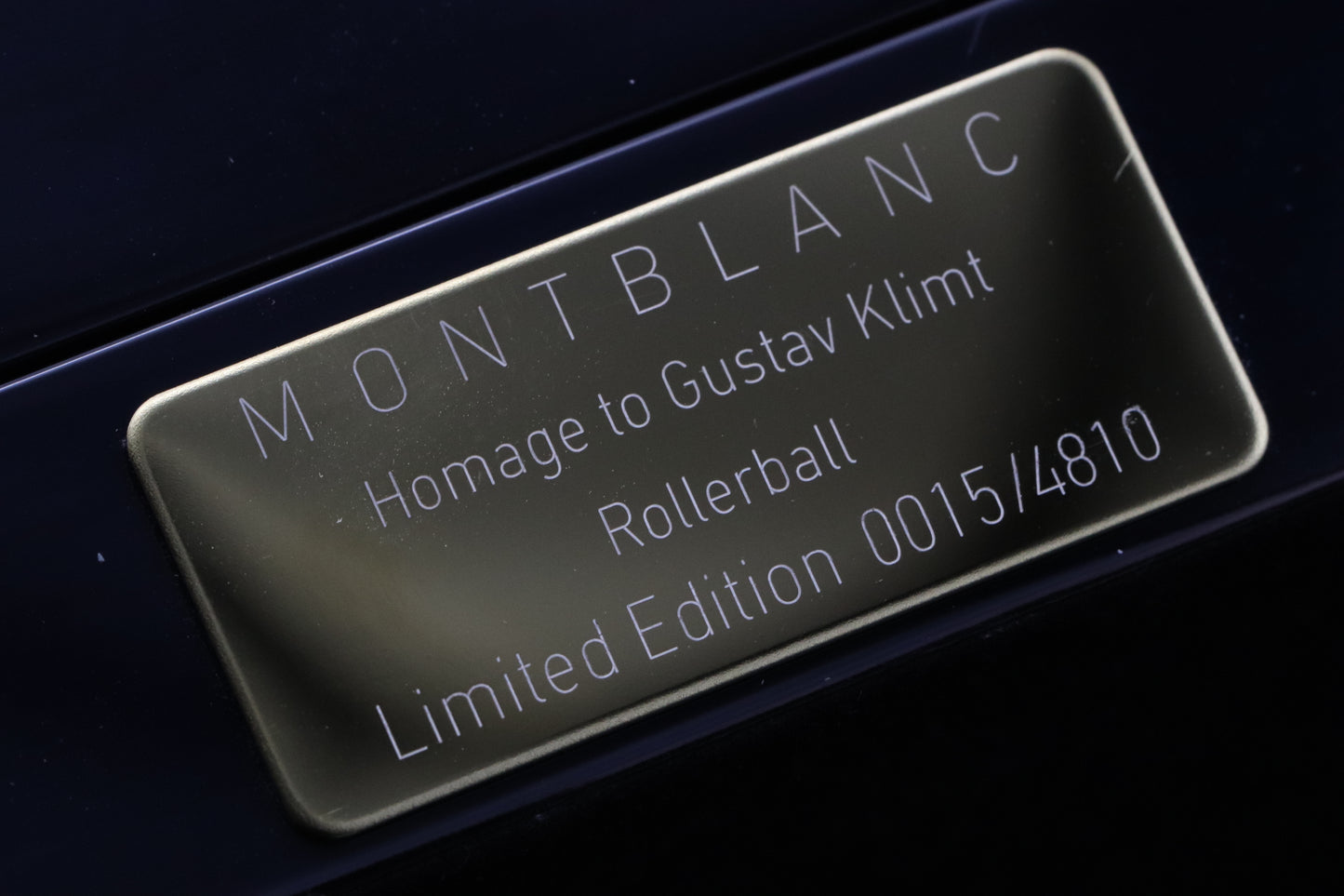 Montblanc Masters of Art 4810 Gustav Klimt Rollerball / Fineliner Pen