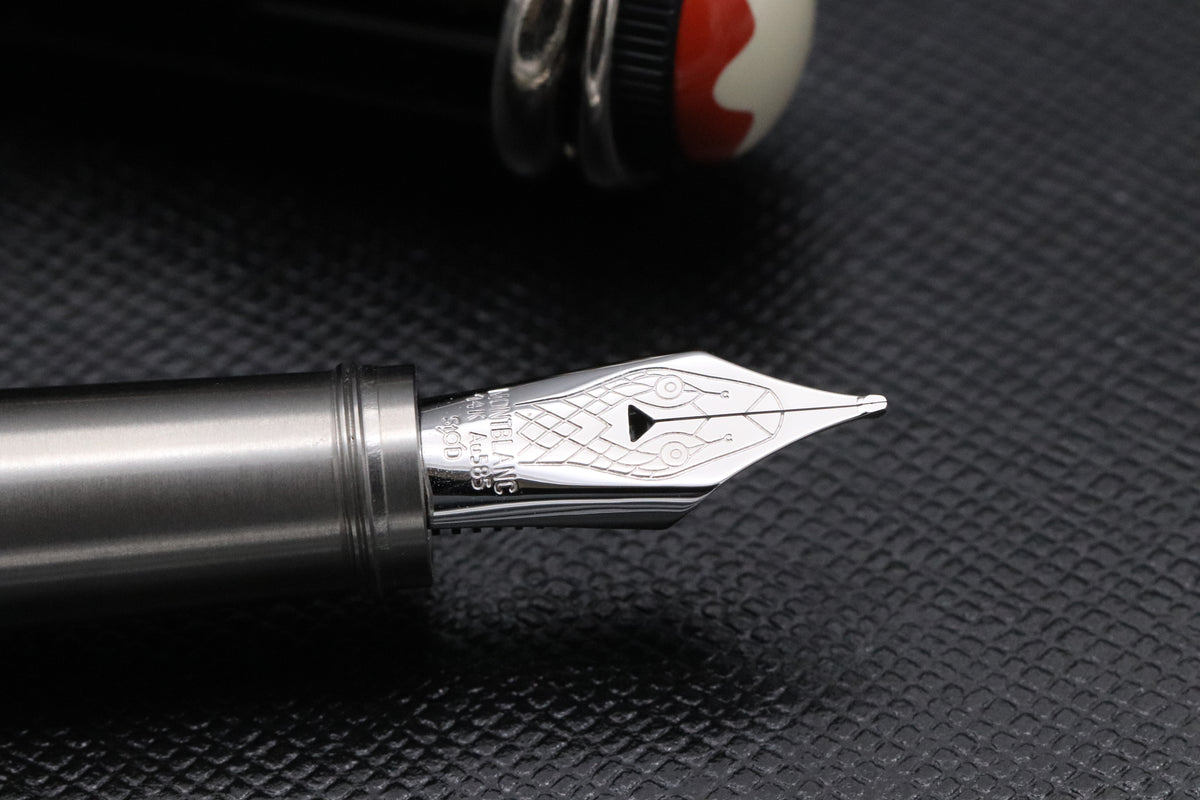 Montblanc Heritage Rouge et Noir Black SE Fountain Pen - UNUSED