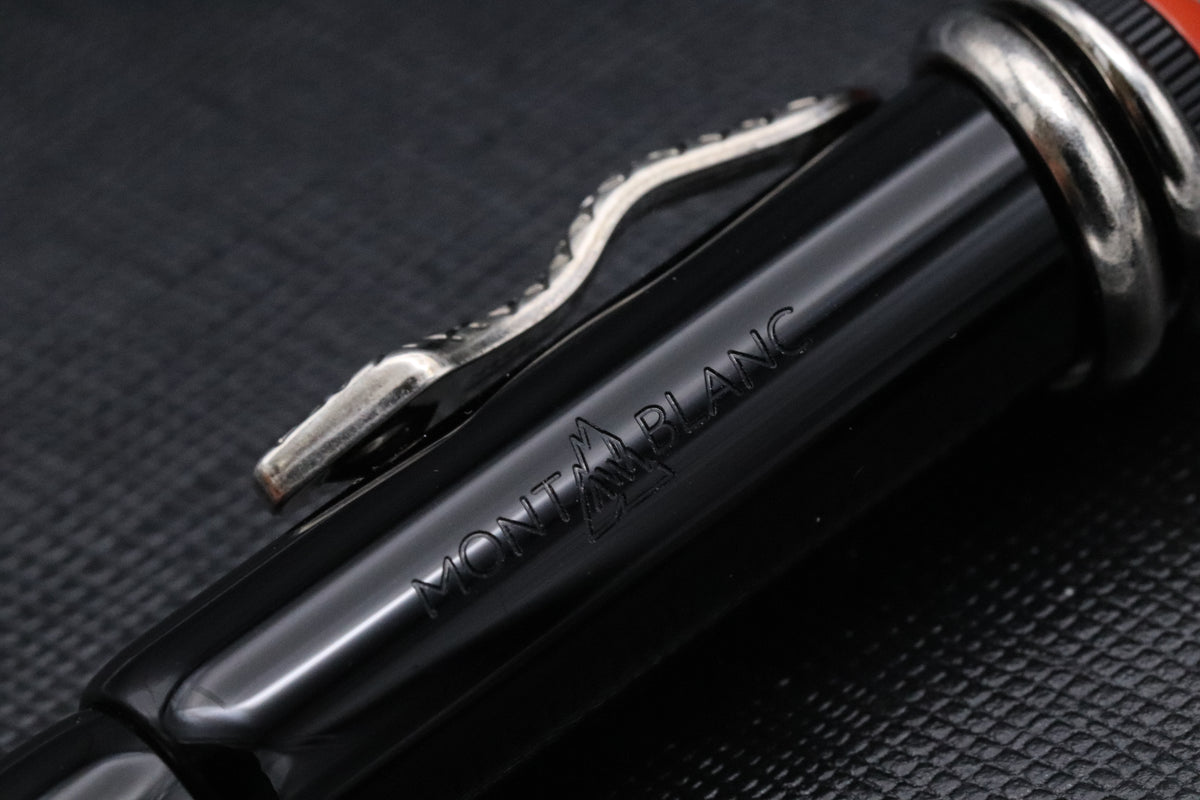 Montblanc Heritage Rouge et Noir Black SE Fountain Pen - UNUSED