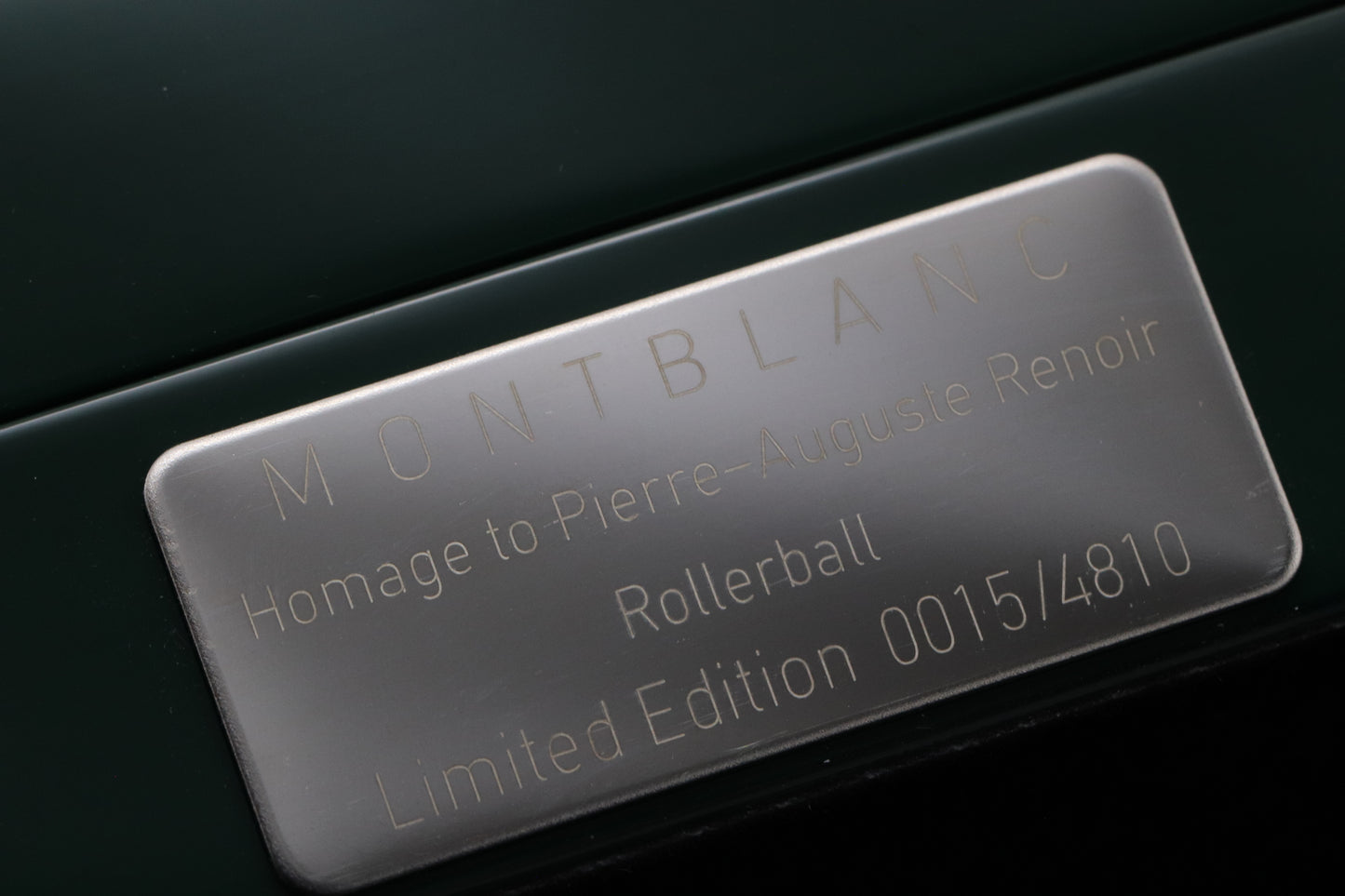 Montblanc Masters of Art 4810 Pierre-Auguste Renoir Rollerball / Fineliner Pen