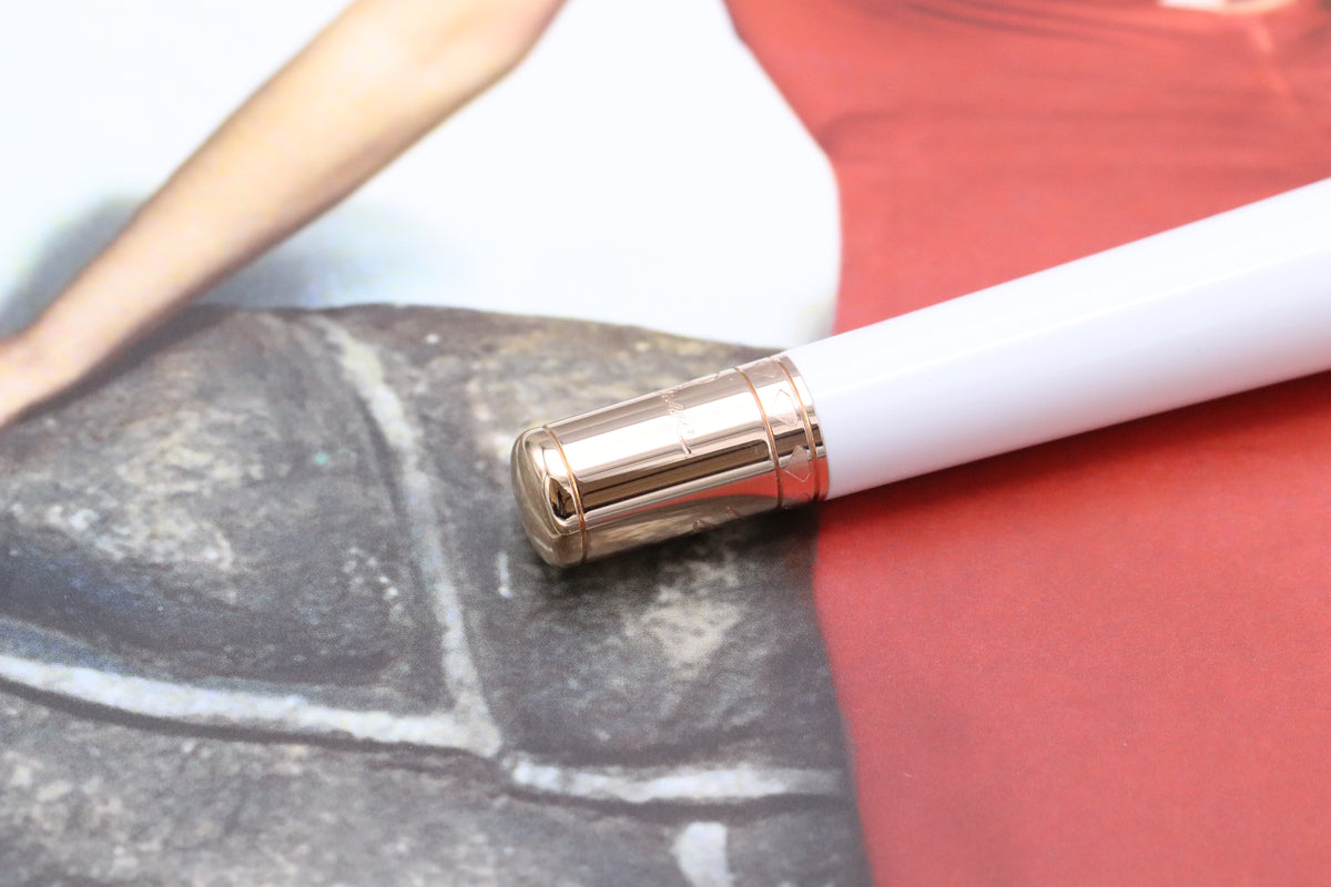 Montblanc Muses Marilyn Monroe Special Edition White Rollerball Pen