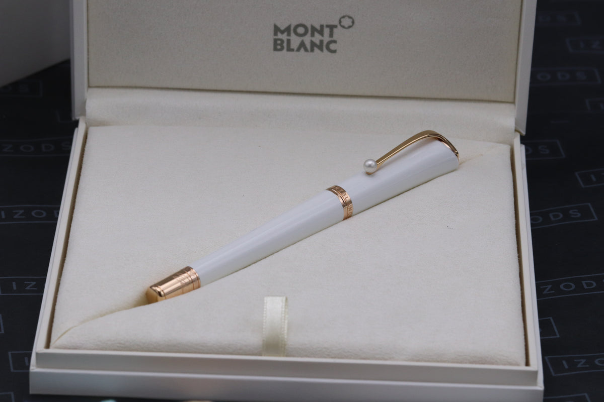 Montblanc Muses Marilyn Monroe Special Edition White Rollerball Pen