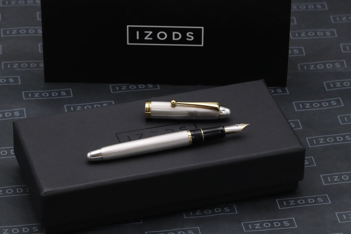 Pilot Custom 745 Sterling Silver Fountain Pen - FM Nib